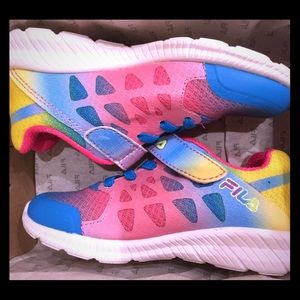 Toddler Girls Fila Finity Strap Shoes Size 10